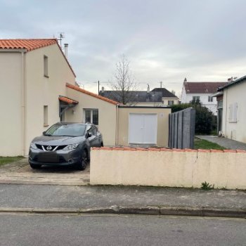 Abri de jardin en béton enduit Toit Terrasse